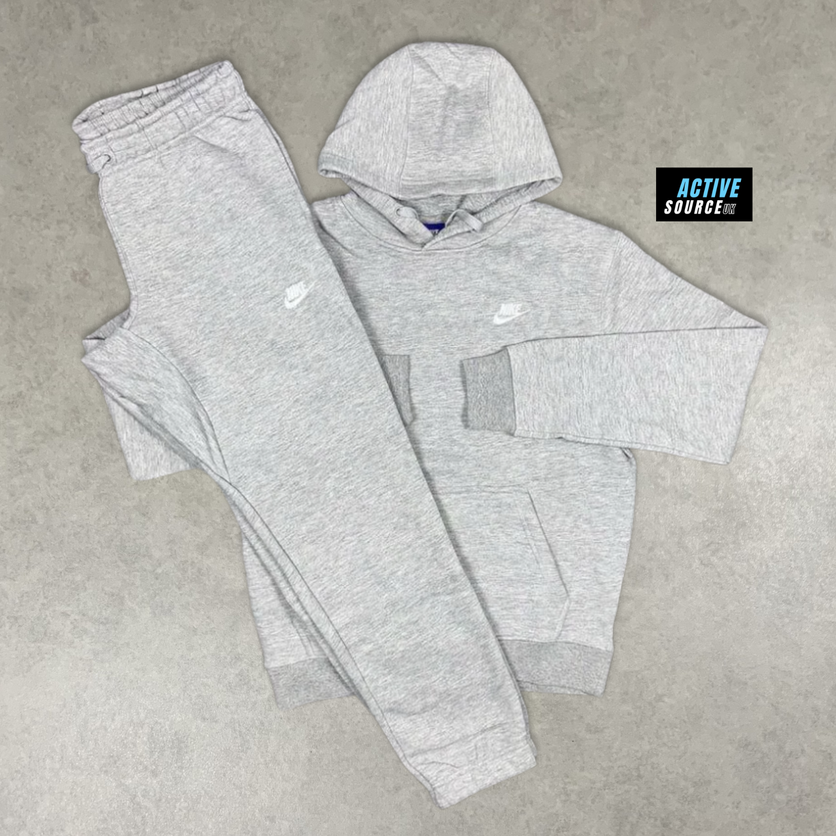 Nike Club Fleece Tracksuit Grey